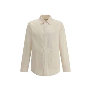 Palto Palt Shirt Patch Pocket Casual Men Cream Jackets